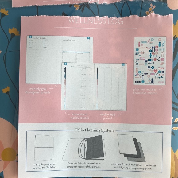 Erin Condren Wellness Log Journal - Picture 3 of 6